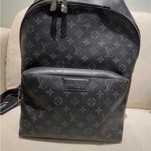Louis Vuitton Dark Gray Monogram Backpack